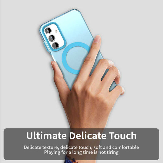 Θήκη MagSafe για Samsung Galaxy A15 5G A156 / A15 A155, Techsuit, CandyCase, Μπλε