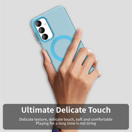 Θήκη MagSafe για Samsung Galaxy A16 5G A166 / A16 4G A165, Techsuit, CandyCase, Μπλε
