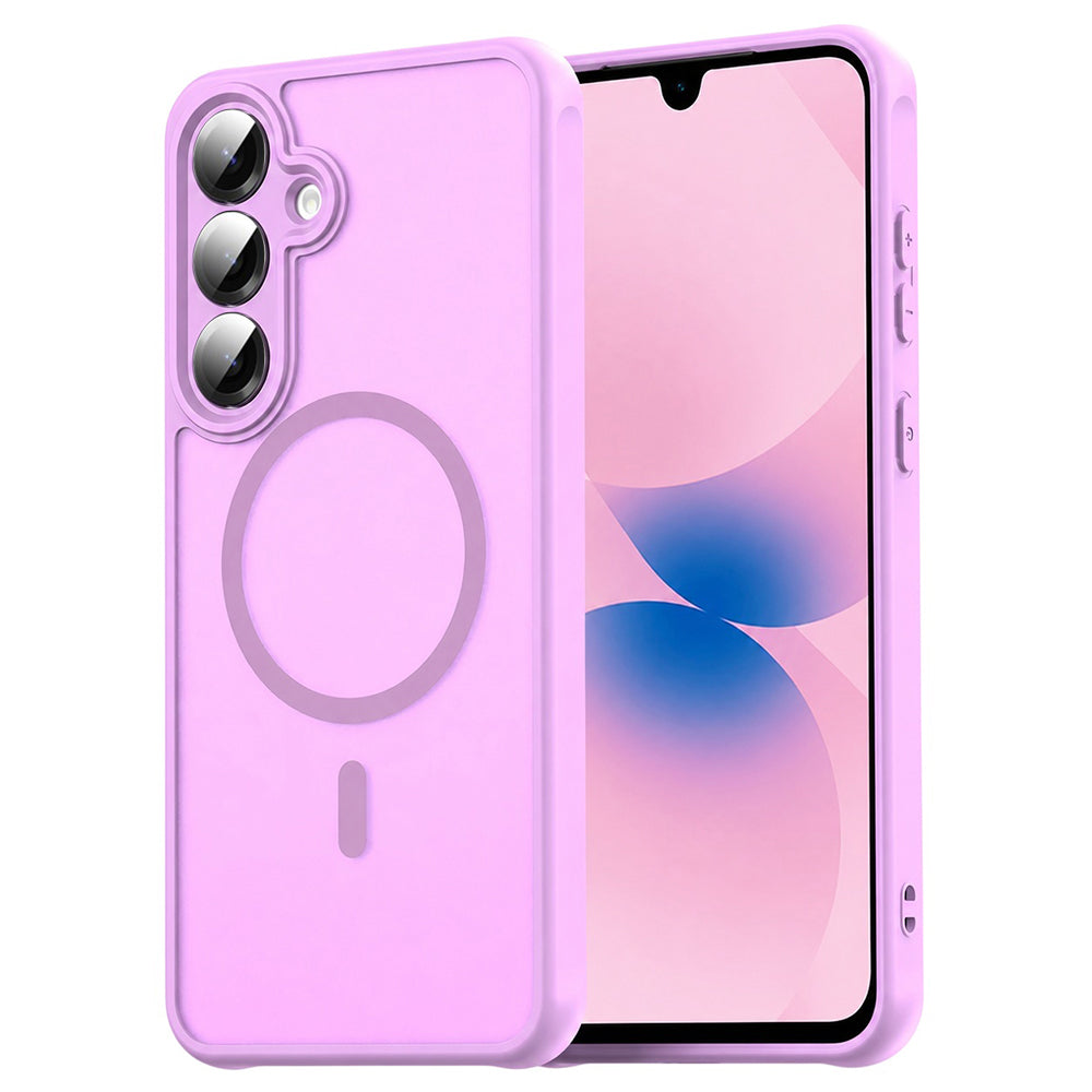 Θήκη MagSafe για Samsung Galaxy A27 5G, Techsuit, HaloFrost II, Ροζ