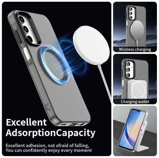 Θήκη MagSafe για Samsung Galaxy A35 5G A356, Techsuit, CandyCase, Μαύρο