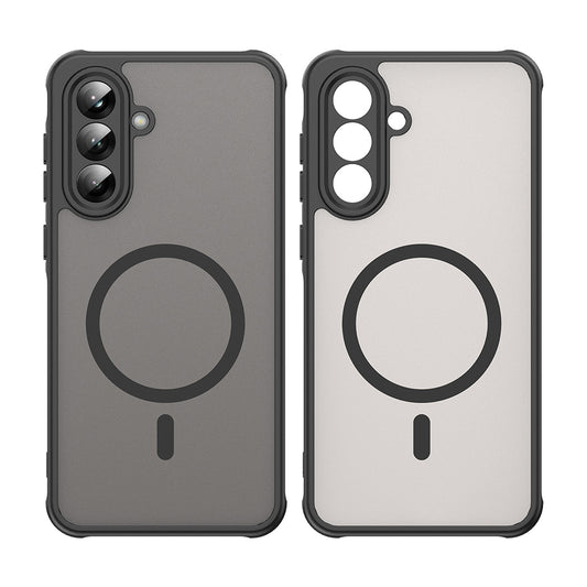 Θήκη MagSafe για Samsung Galaxy A36 A366, Techsuit, HaloFrost II, Μαύρο