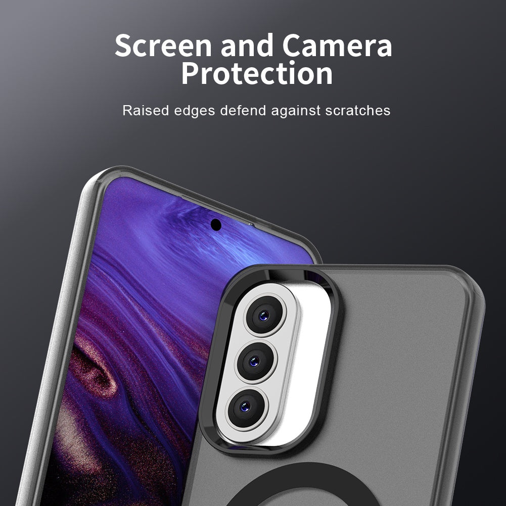 Θήκη MagSafe για Samsung Galaxy A57 5G, Techsuit, CandyCase, Μαύρη