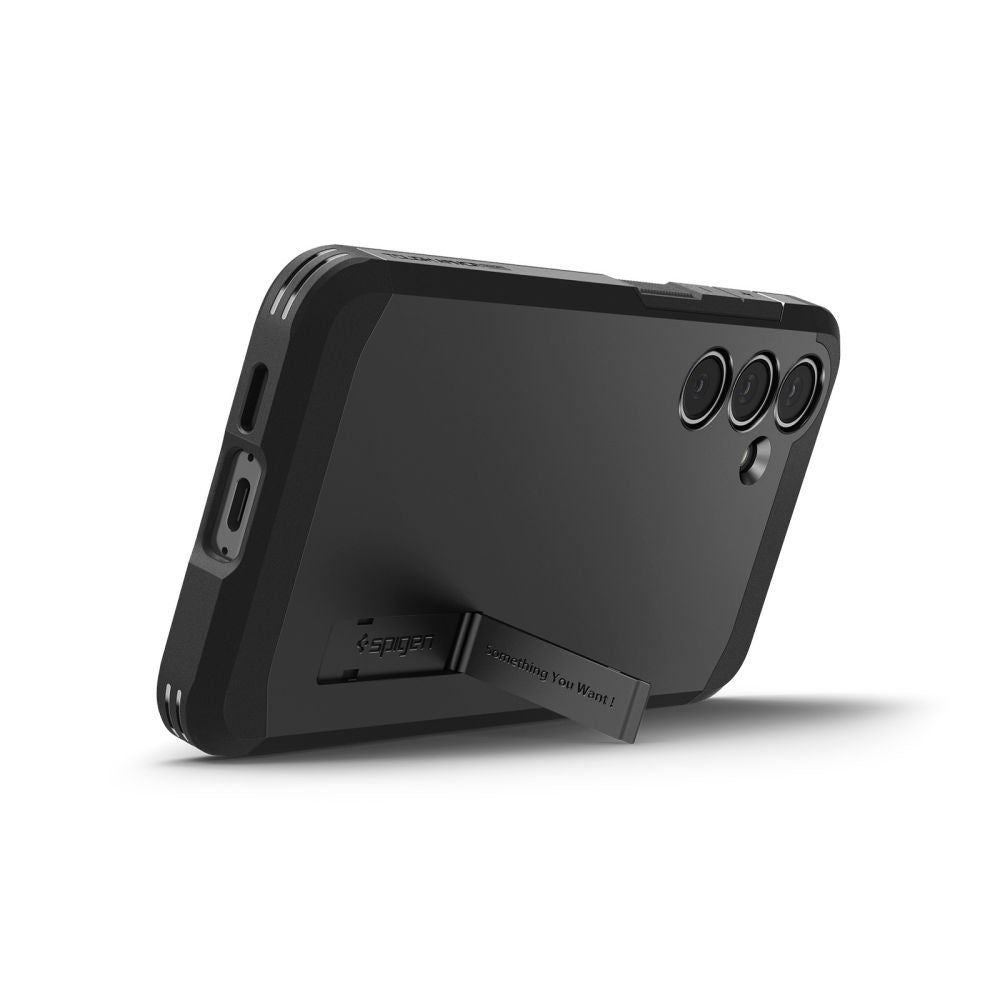 Θήκη MagSafe για Samsung Galaxy S24 FE S721, Spigen, Tough Armor, Μαύρη ACS08625