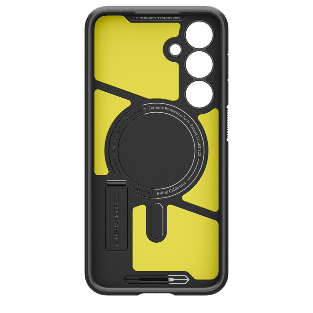 Θήκη MagSafe για Samsung Galaxy S24 FE S721, Spigen, Tough Armor, Μαύρη ACS08625