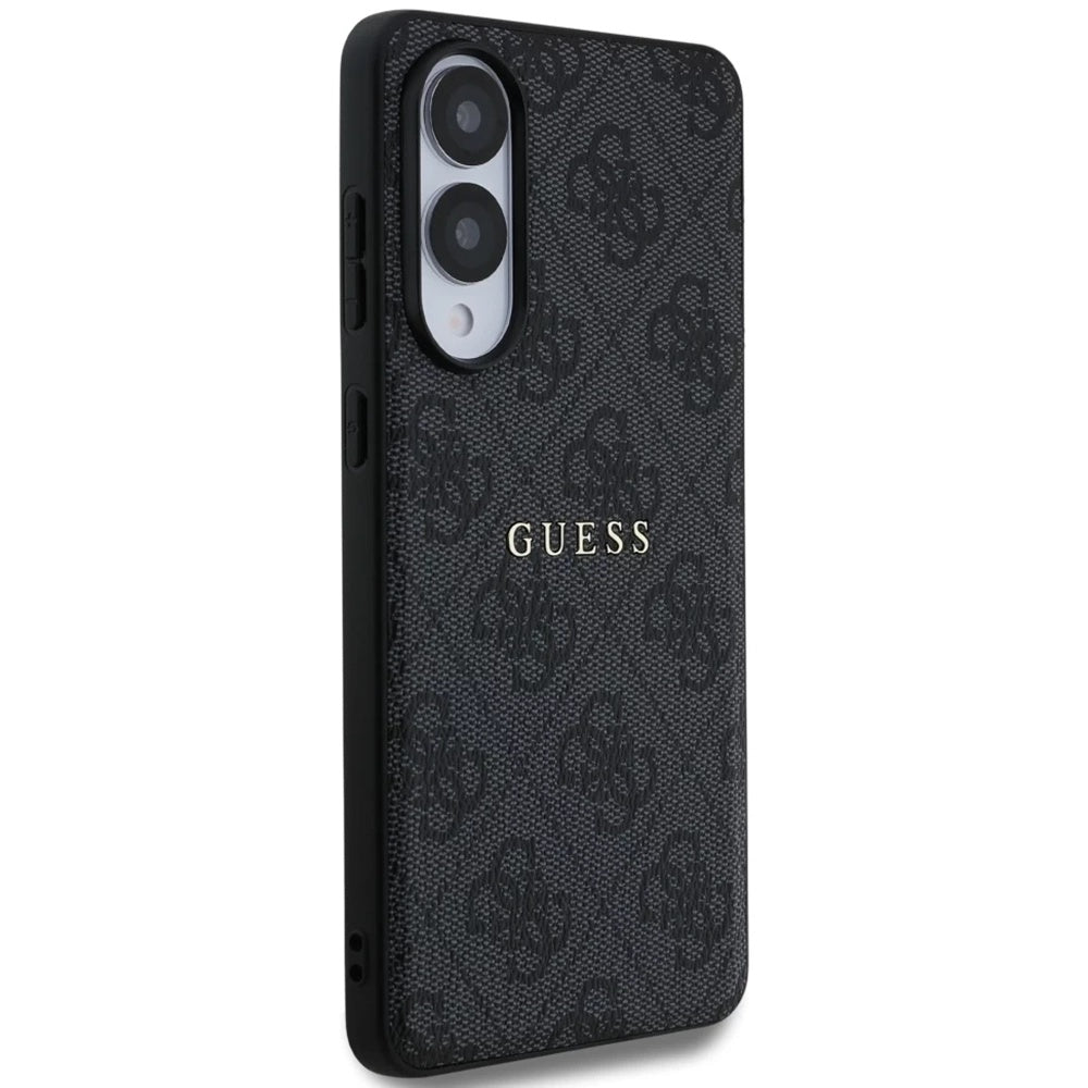 Θήκη MagSafe για Samsung Galaxy S25 Edge S937, Guess, 4G Ring Classic Logo, Μαύρη