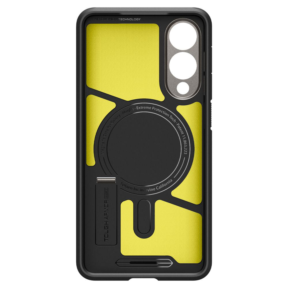 MagSafe Case for Samsung Galaxy S25 Edge S937, Spigen, Tough Armor, Gray ACS09423