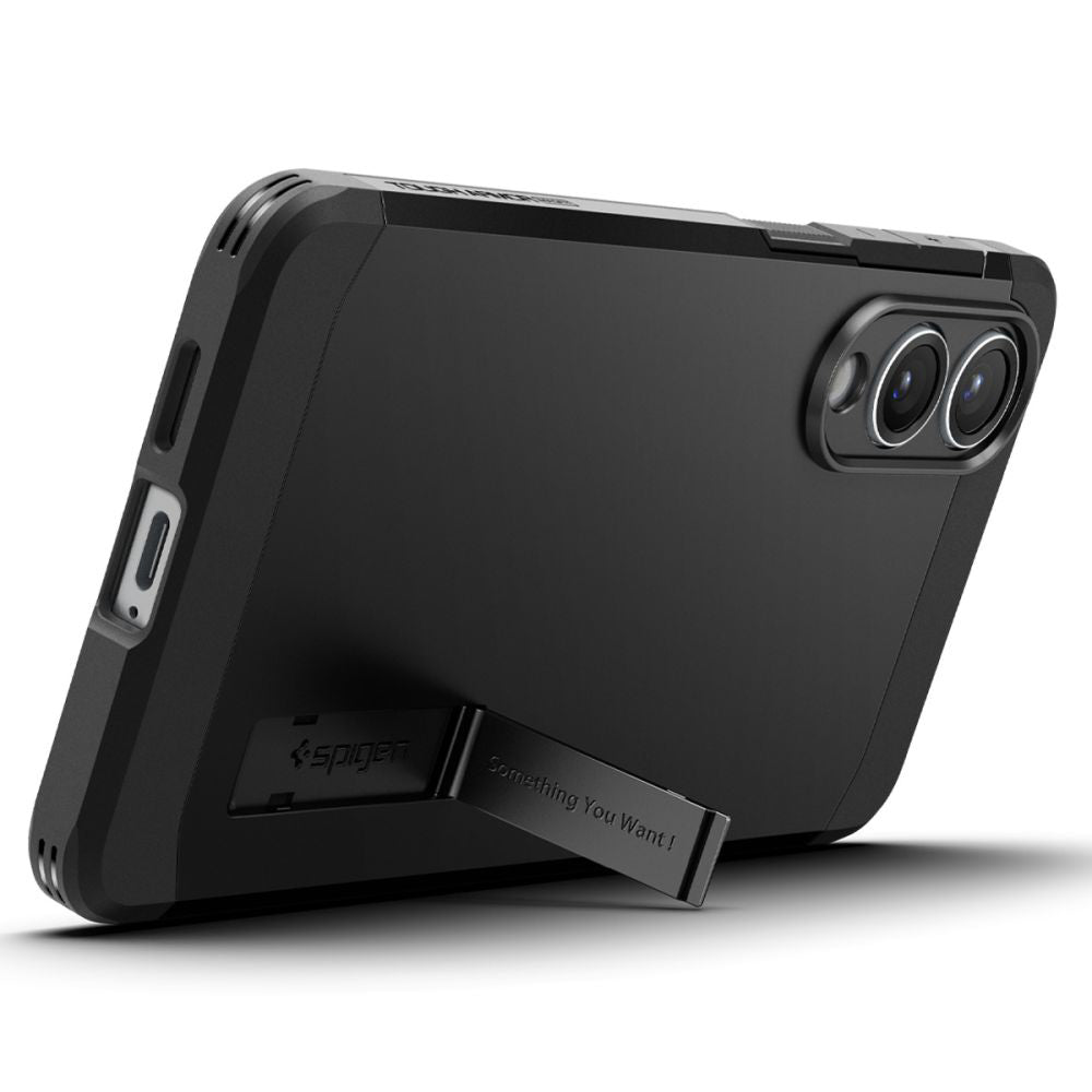 Θήκη MagSafe για Samsung Galaxy S25 Edge S937, Spigen, Tough Armor, Μαύρη ACS09422
