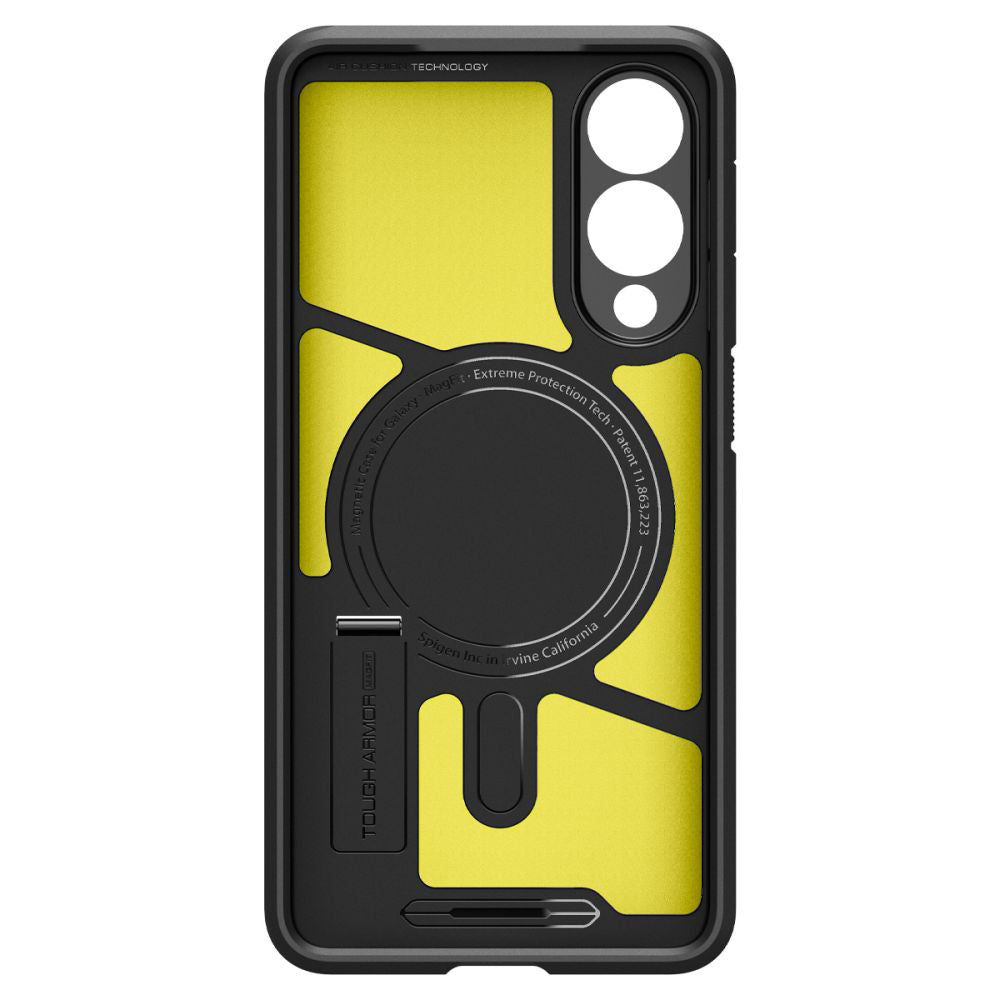 Θήκη MagSafe για Samsung Galaxy S25 Edge S937, Spigen, Tough Armor, Μαύρη ACS09422