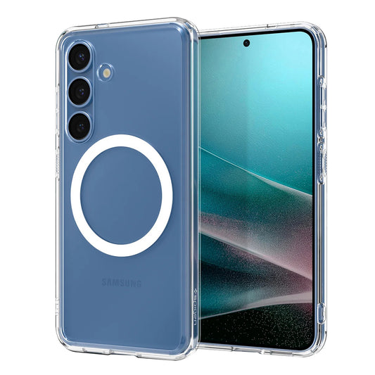 Θήκη MagSafe για Samsung Galaxy S25+ S936, Spigen, Ultra Hybrid, Λευκή ACS08981