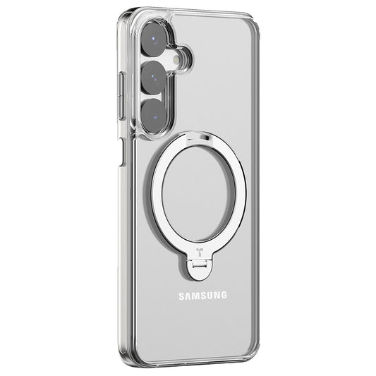 Θήκη MagSafe για Samsung Galaxy S25+ S936, Torras, Ostand Spin, Διαφανής
