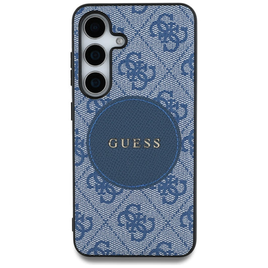 Θήκη MagSafe για Samsung Galaxy S25 S931, Guess, 4G Circle Classic Logo, Μπλε