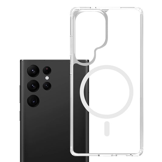 Θήκη MagSafe για Samsung Galaxy S25 Ultra S938, 3MK, Armor MagCase, Διαφανής