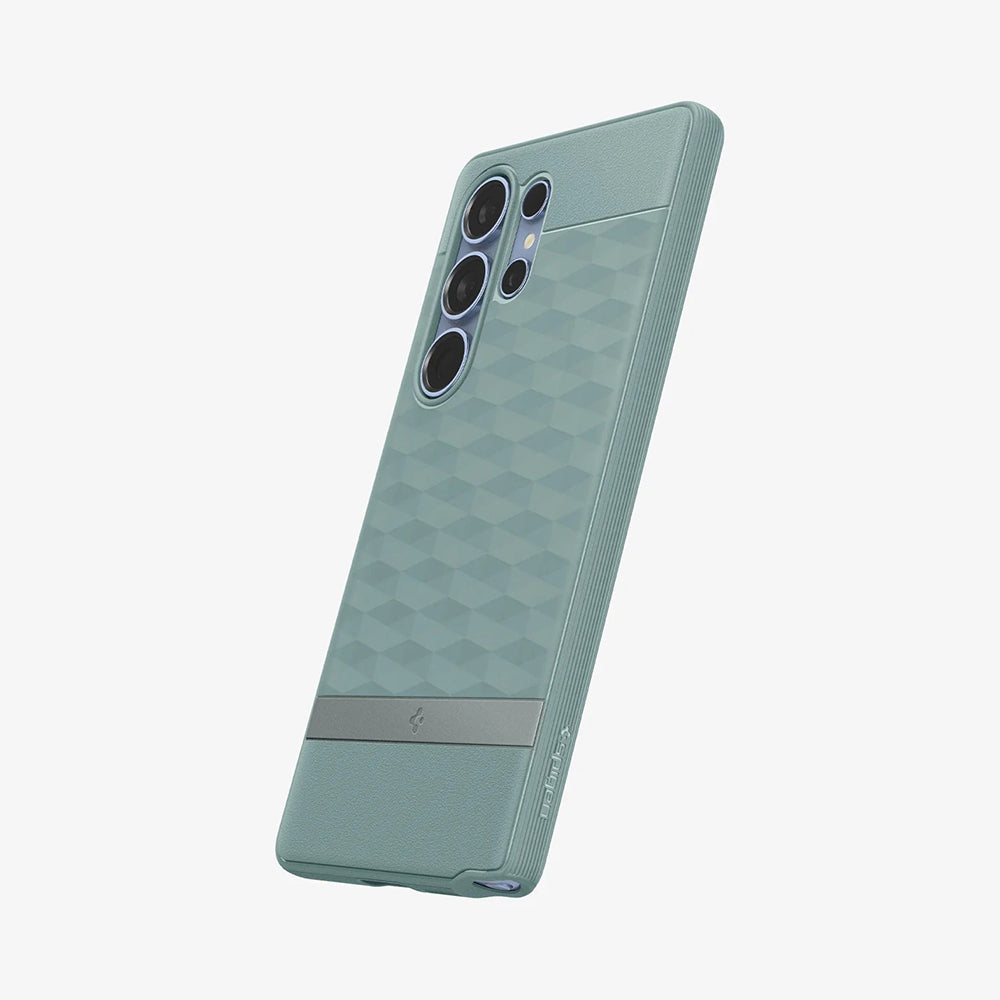 Θήκη MagSafe για Samsung Galaxy S25 Ultra S938, Spigen, Caseology Parallax, Πράσινο ACS09053