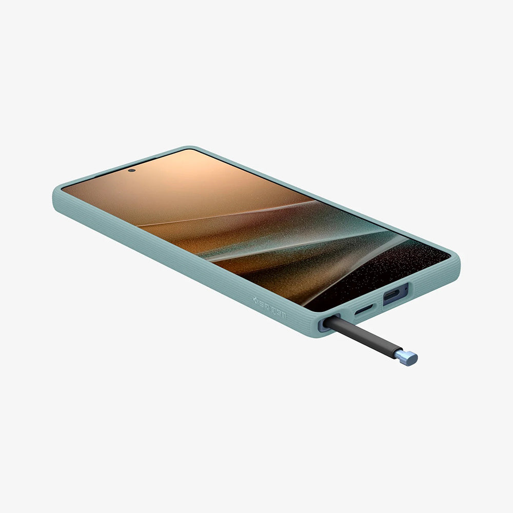 Θήκη MagSafe για Samsung Galaxy S25 Ultra S938, Spigen, Caseology Parallax, Πράσινο ACS09053