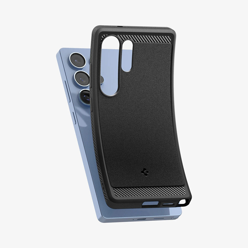 Θήκη MagSafe για Samsung Galaxy S25 Ultra S938, Spigen, Rugged Armor, Ματ Μαύρη ACS08951