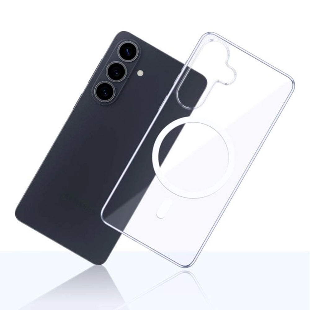 Θήκη MagSafe για Samsung Galaxy S26, 3MK, Clear MagCase, Διαφανής