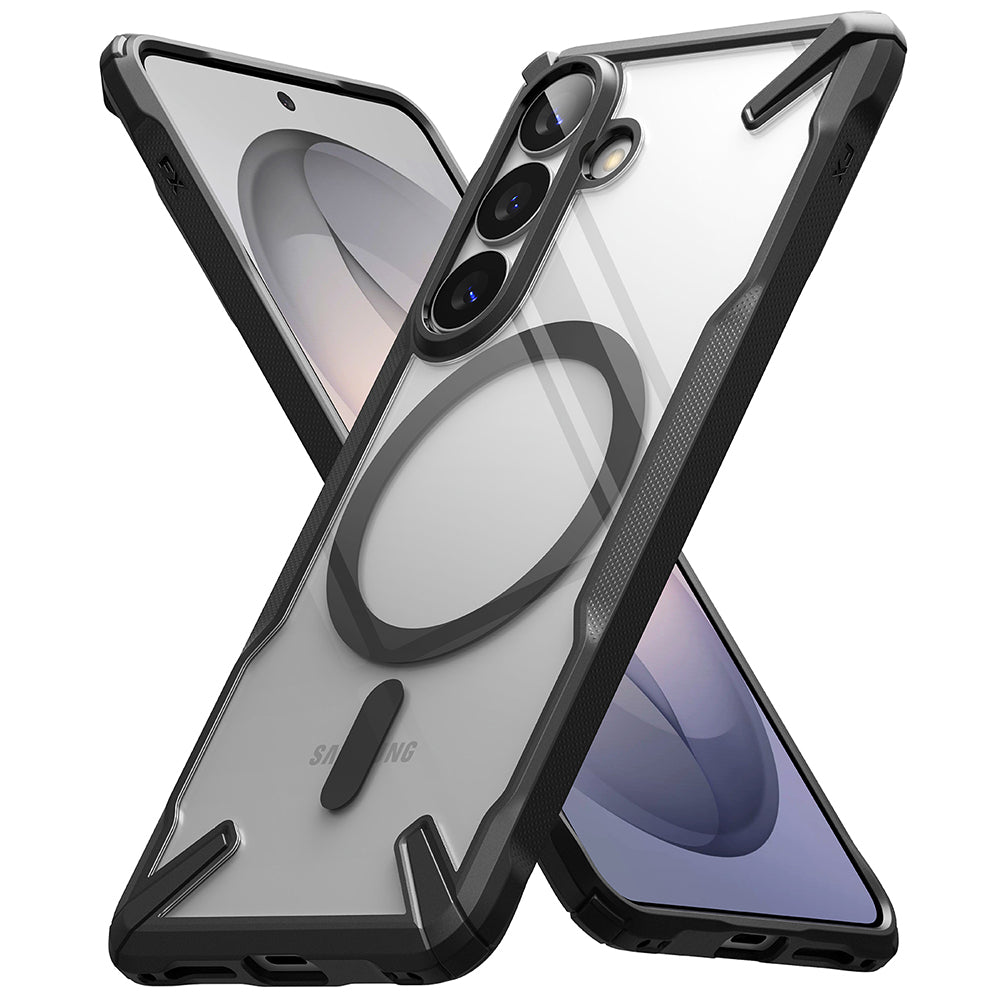 Θήκη MagSafe για Samsung Galaxy S26 Plus S947, Ringke, Fusion X, Μαύρη