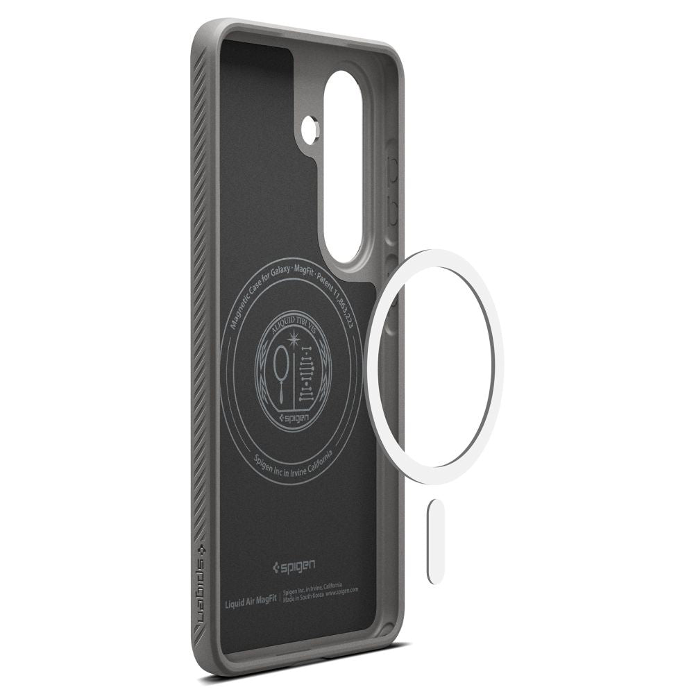 Θήκη MagSafe για Samsung Galaxy S26 Plus S947, Spigen, Liquid Air, Γκρι ACS10705
