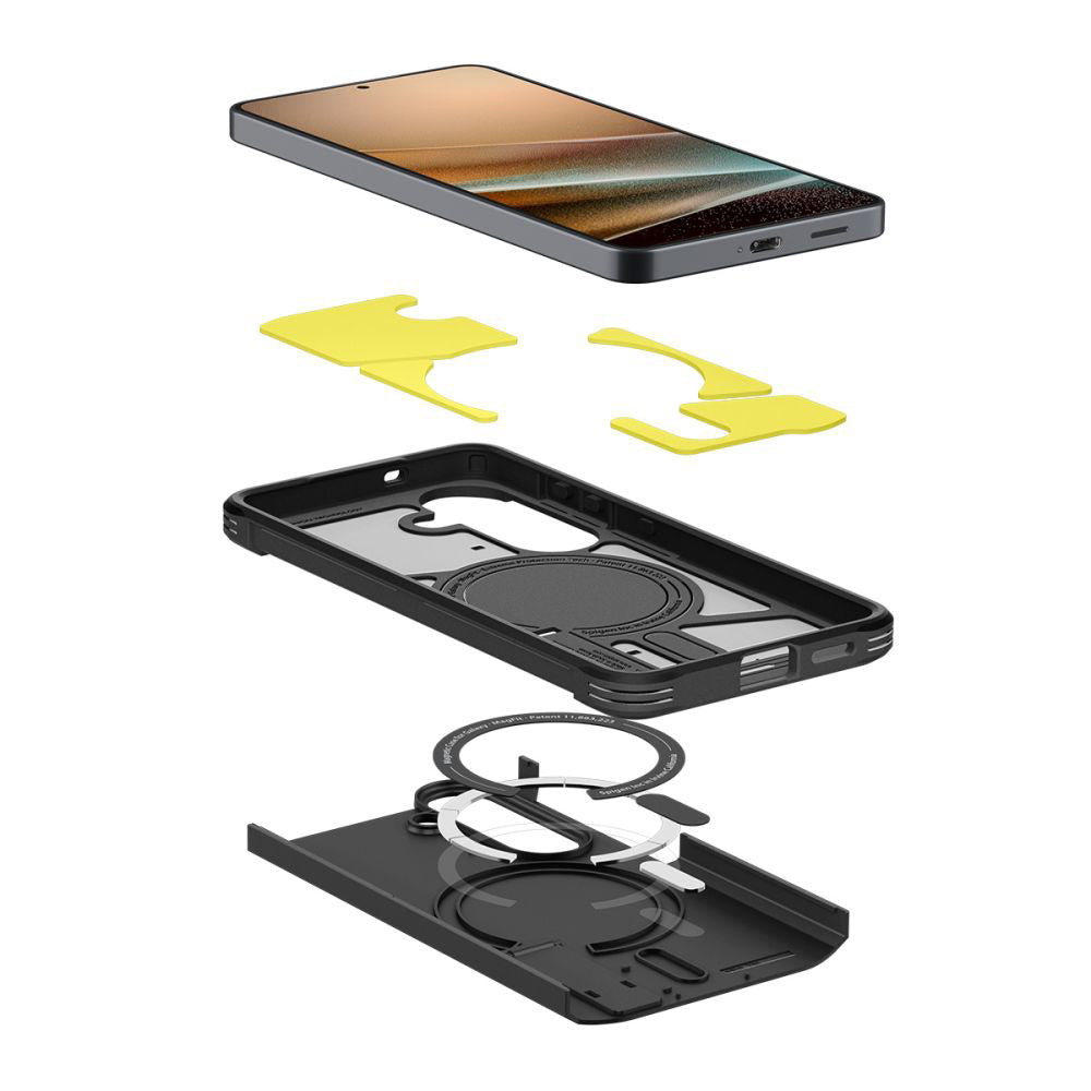 Θήκη MagSafe για Samsung Galaxy S26 Plus S947, Spigen, Tough Armor, Μαύρη ACS10713