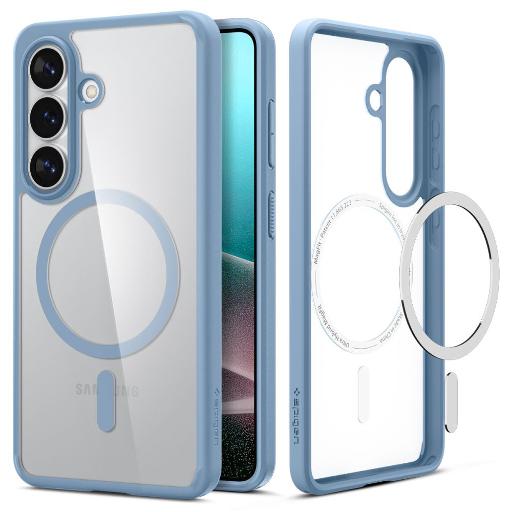 Θήκη MagSafe για Samsung Galaxy S26 Plus S947, Spigen, Ultra Hybrid, Μπλε ACS11213
