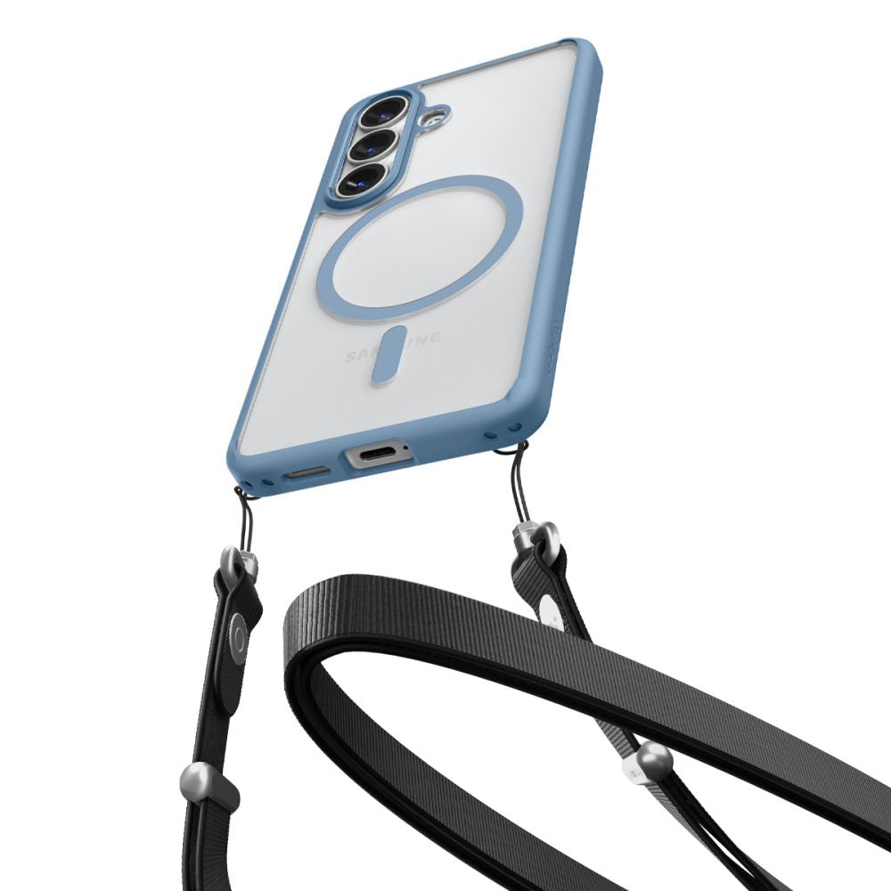 Θήκη MagSafe για Samsung Galaxy S26 Plus S947, Spigen, Ultra Hybrid, Μπλε ACS11213