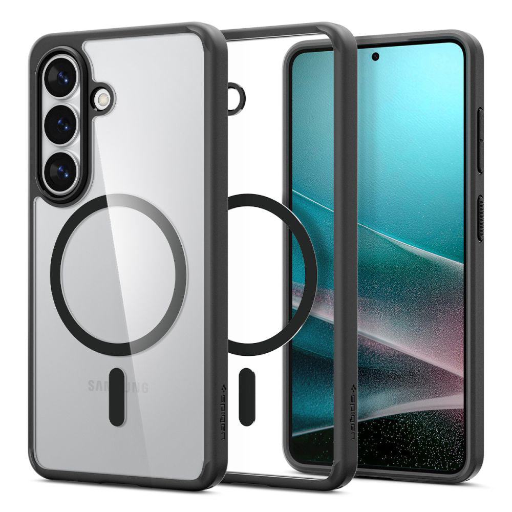 Θήκη MagSafe για Samsung Galaxy S26 Plus S947, Spigen, Ultra Hybrid, Ματ Μαύρη ACS10710