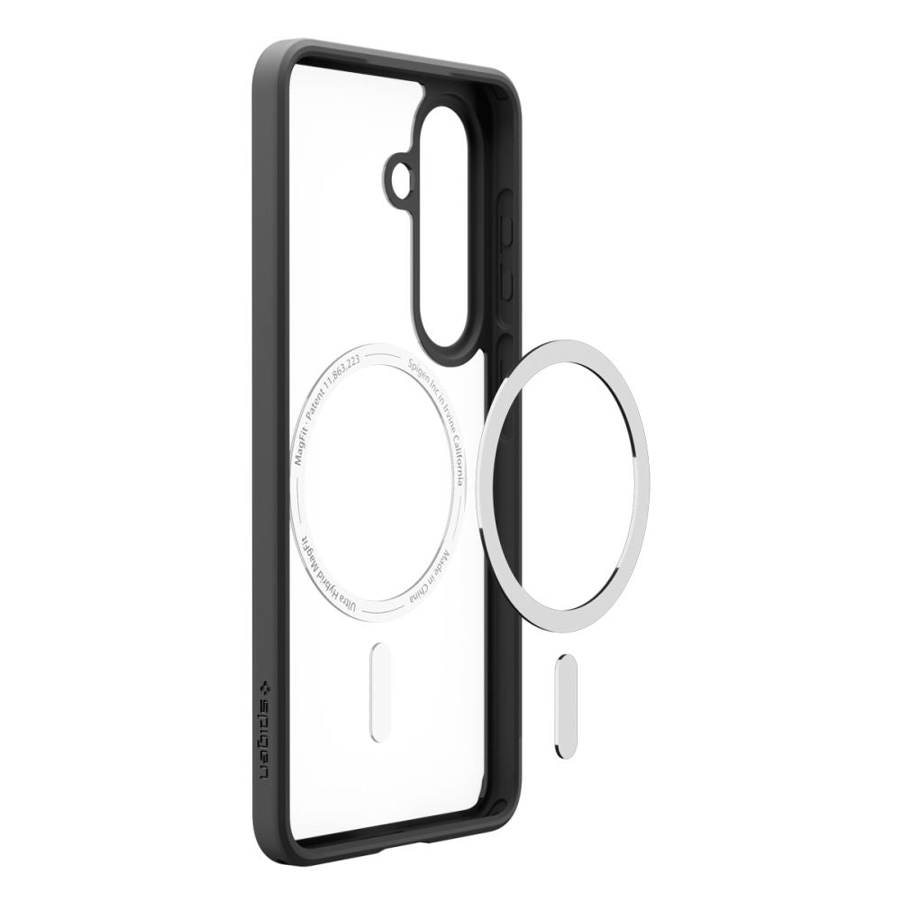 Θήκη MagSafe για Samsung Galaxy S26 Plus S947, Spigen, Ultra Hybrid, Ματ Μαύρη ACS10710