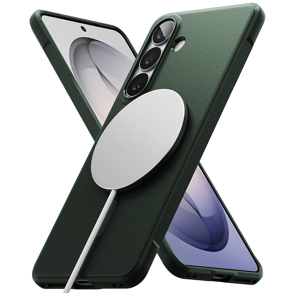 Θήκη MagSafe για Samsung Galaxy S26 S942, Ringke, Onyx, Σκούρο Πράσινο