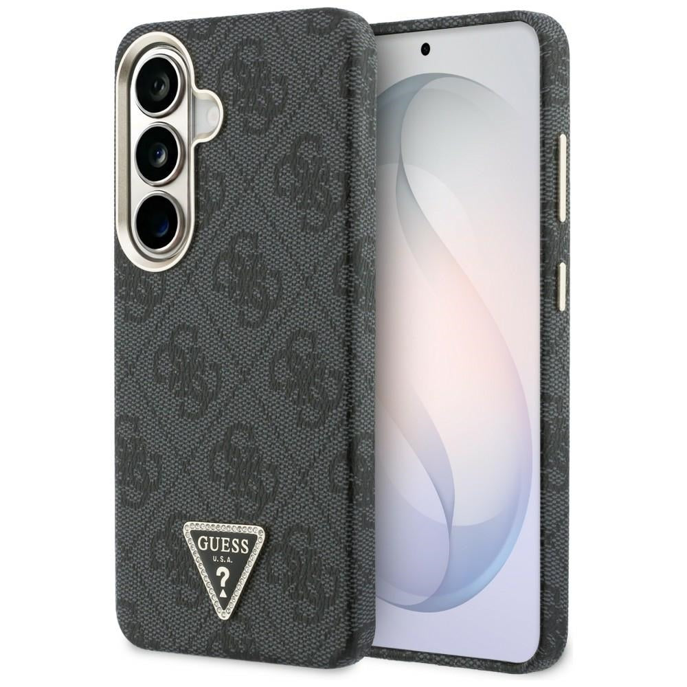 Θήκη MagSafe για Samsung Galaxy S26 S942, Guess, 4G Triangle Logo, Μαύρη