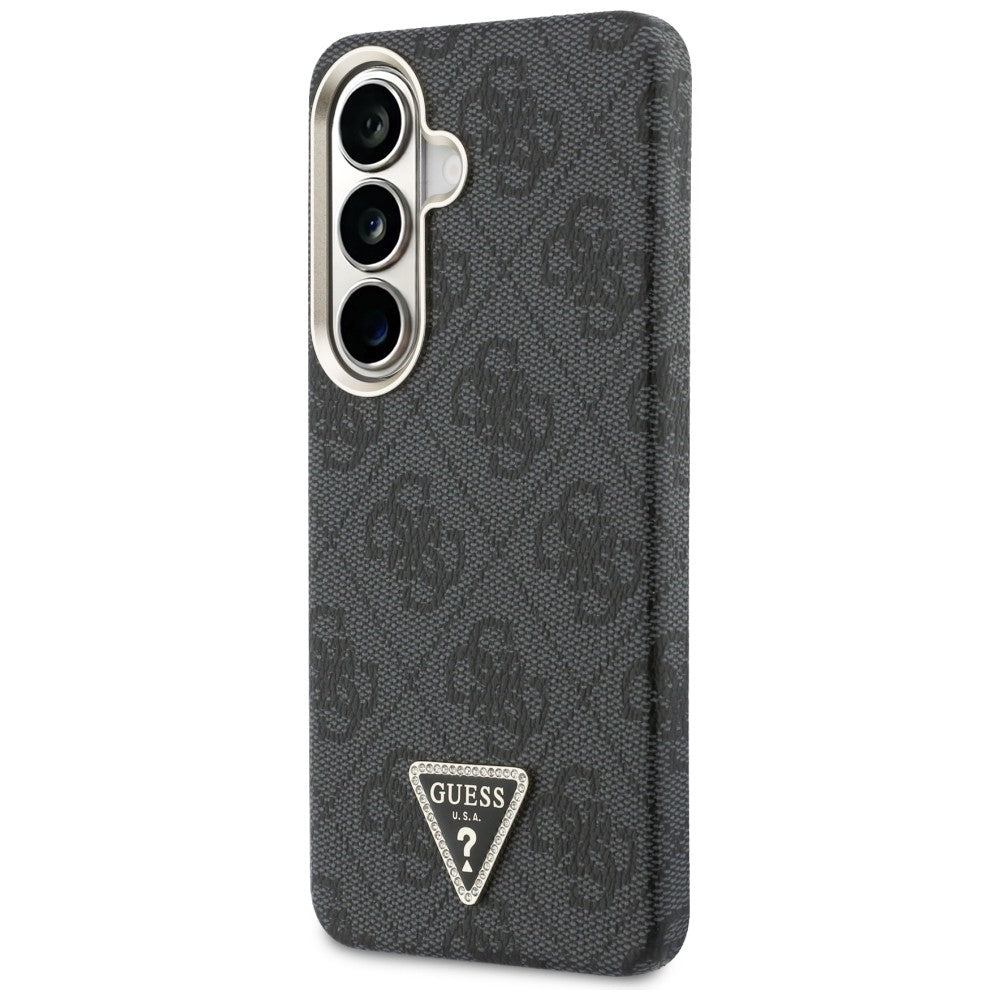 Θήκη MagSafe για Samsung Galaxy S26 S942, Guess, 4G Triangle Logo, Μαύρη
