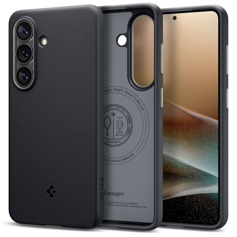 Θήκη MagSafe για Samsung Galaxy S26 S942, Spigen, Caseology Nano Pop, Μαύρη ACS11066
