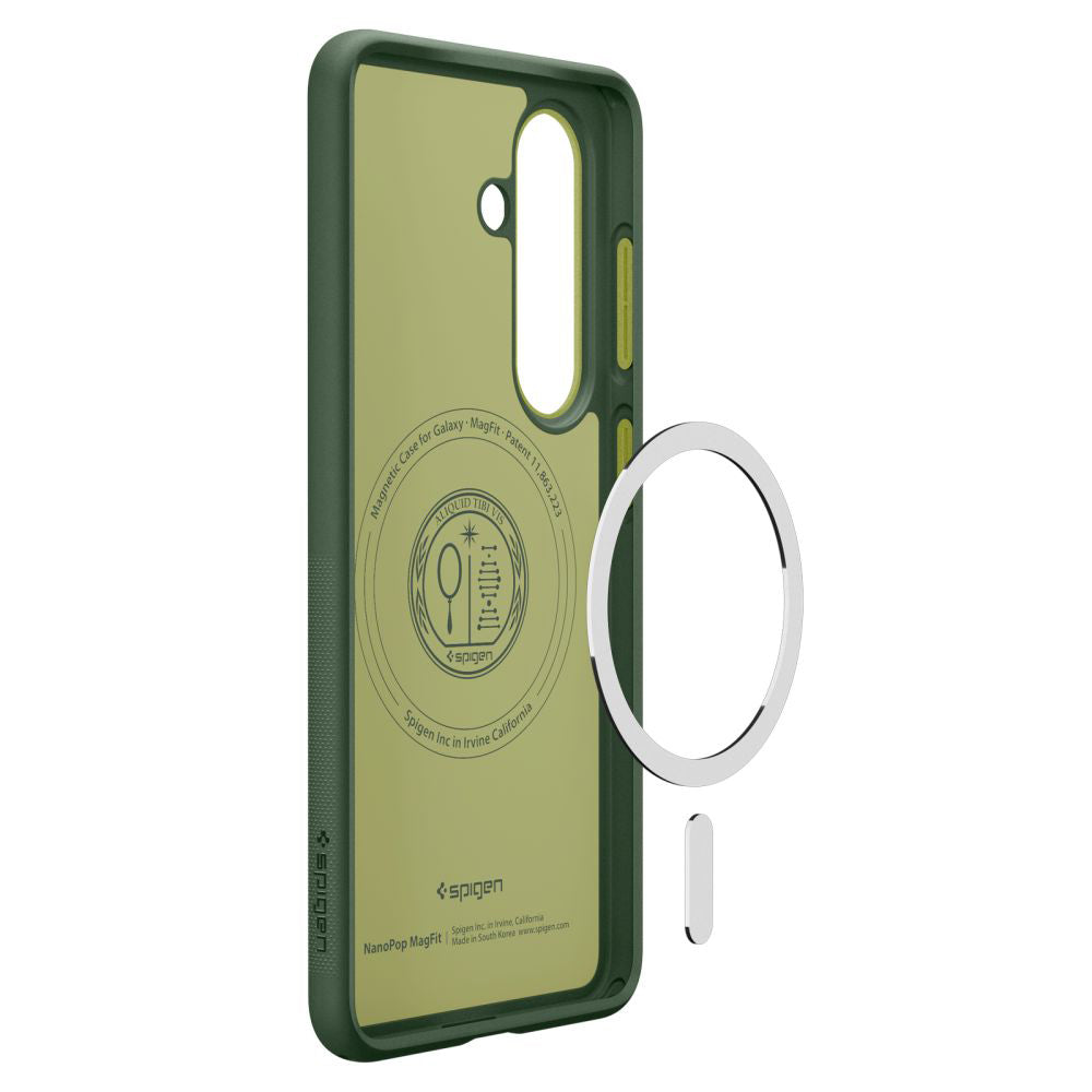 Θήκη MagSafe για Samsung Galaxy S26 S942, Spigen, Caseology Nano Pop, Πράσινο ACS11067