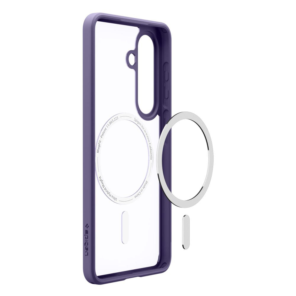 Θήκη MagSafe για Samsung Galaxy S26 S942, Spigen, Ultra Hybrid, Μωβ Σκούρο ACS11220