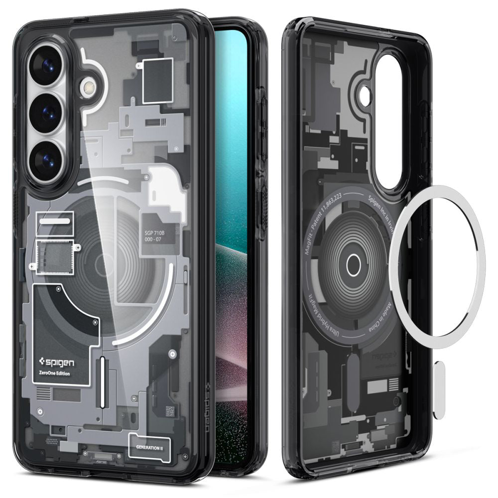 Θήκη MagSafe για Samsung Galaxy S26 S942, Spigen, Ultra Hybrid Zero One, Μαύρη ACS10736