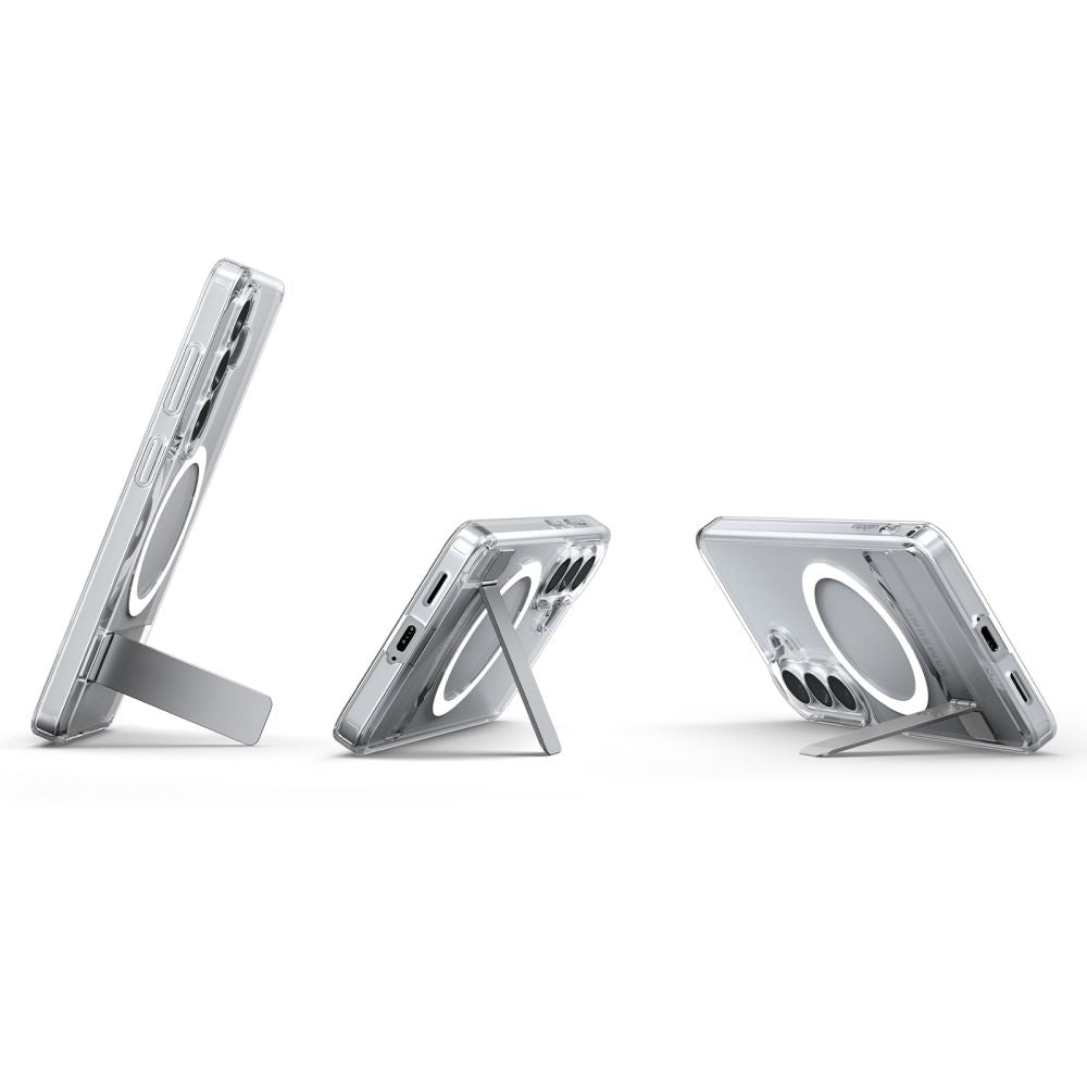 Θήκη MagSafe για Samsung Galaxy S26 S942, Spigen, Ultra Hybrid S, Διάφανη Λευκή ACS11061