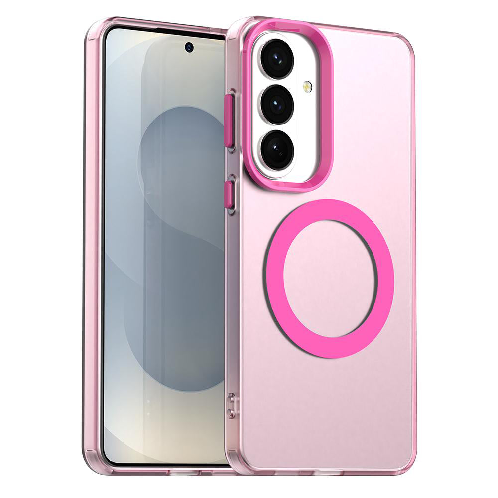 Θήκη MagSafe για Samsung Galaxy S26 S942, Techsuit, CandyCase, Ροζ
