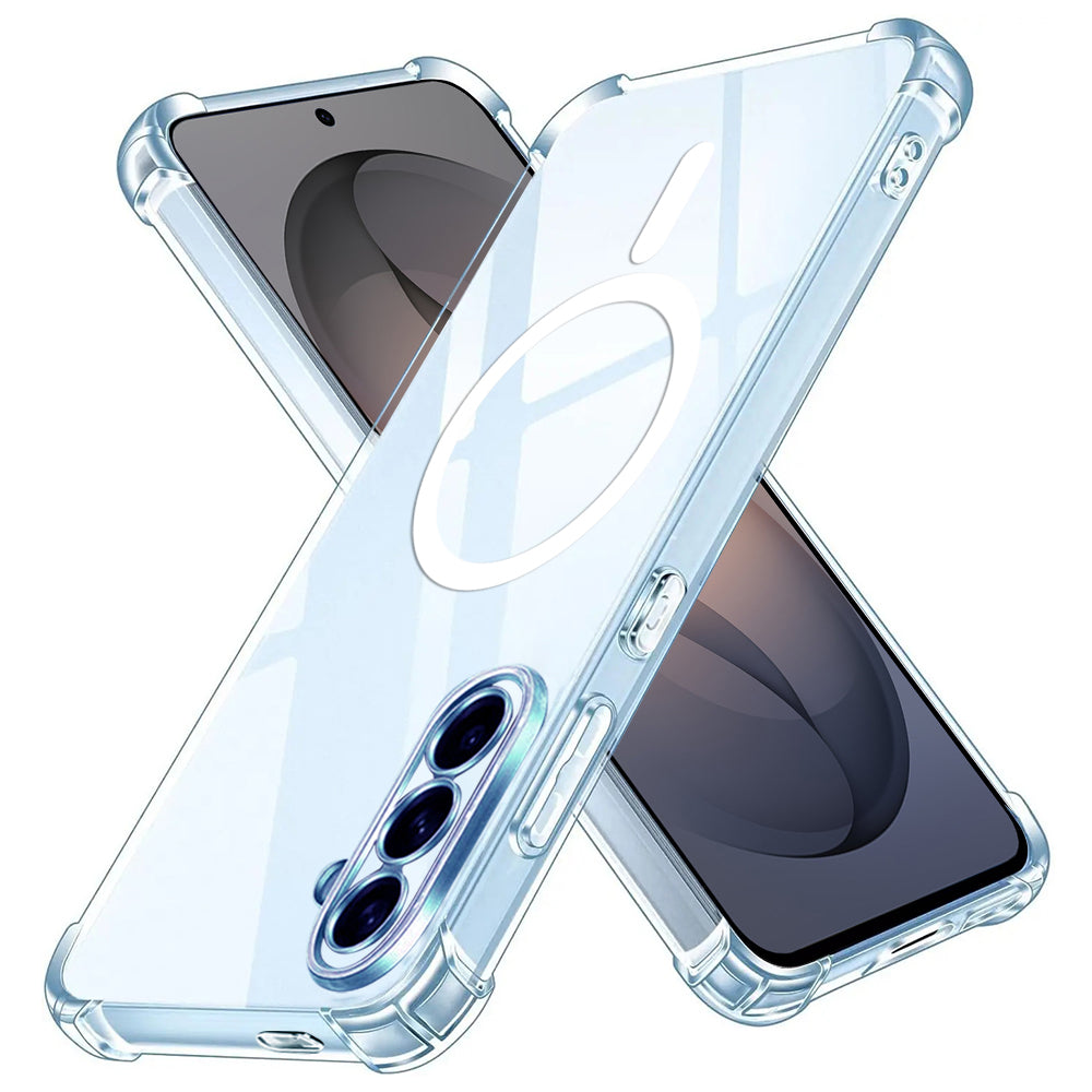 Θήκη MagSafe για Samsung Galaxy S26 S942, Techsuit, Ανθεκτική στα Κραδασμούς, Διάφανη