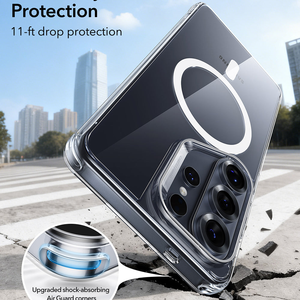 Θήκη MagSafe για Samsung Galaxy S26 Ultra S948, ESR, Classic Hybrid, Διάφανη