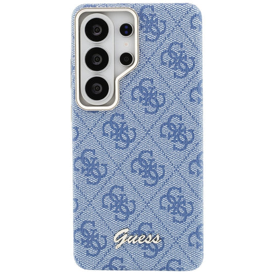 Θήκη MagSafe για Samsung Galaxy S26 Ultra S948, Guess, 4G Script Logo, Μπλε