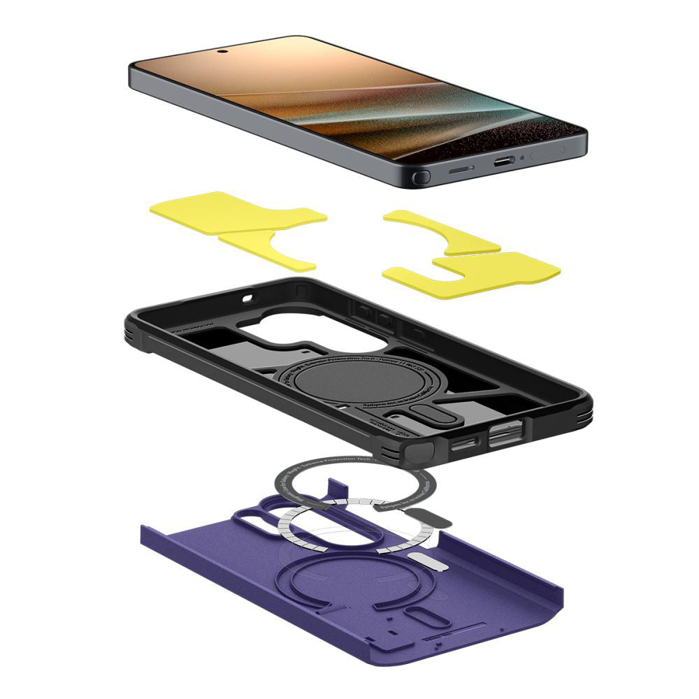 Θήκη MagSafe για Samsung Galaxy S26 Ultra S948, Spigen, Tough Armor, Μωβ ACS11209
