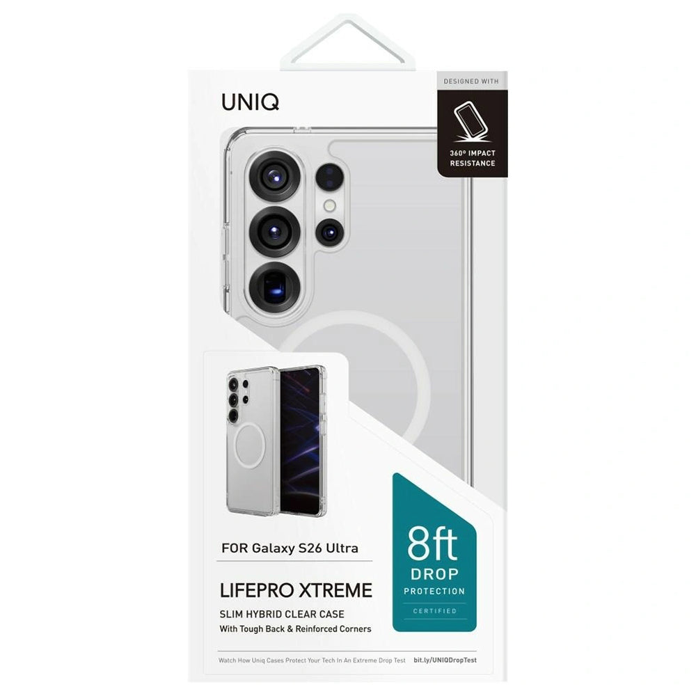 Θήκη MagSafe για Samsung Galaxy S26 Ultra S948, UNIQ, LifePro Xtreme MagClick, Διάφανη