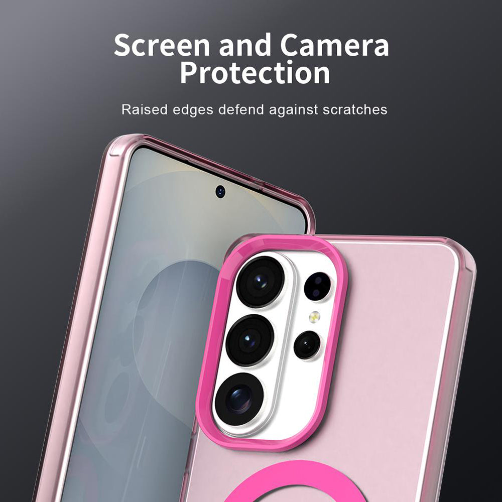Θήκη MagSafe για Samsung Galaxy S26 Ultra S948, Techsuit, CandyCase, Ροζ