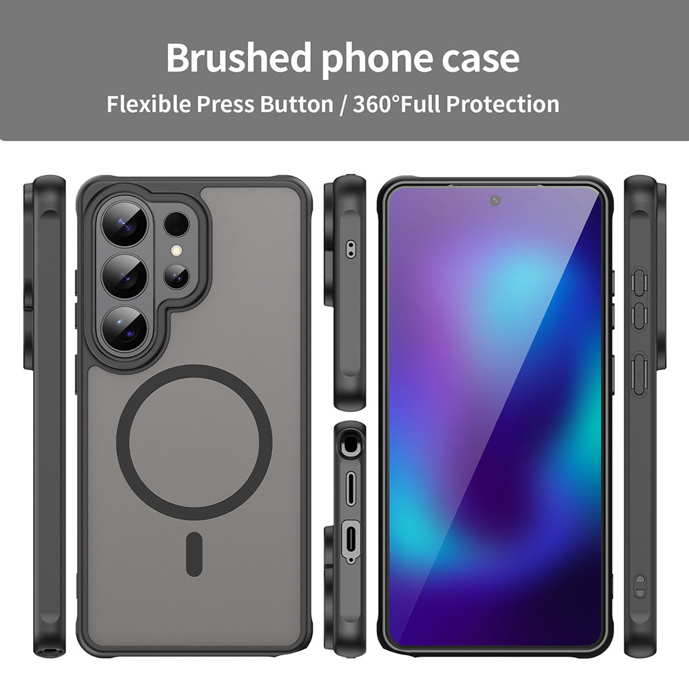 Θήκη MagSafe για Samsung Galaxy S26 Ultra S948, Techsuit, HaloFrost II, Μαύρη