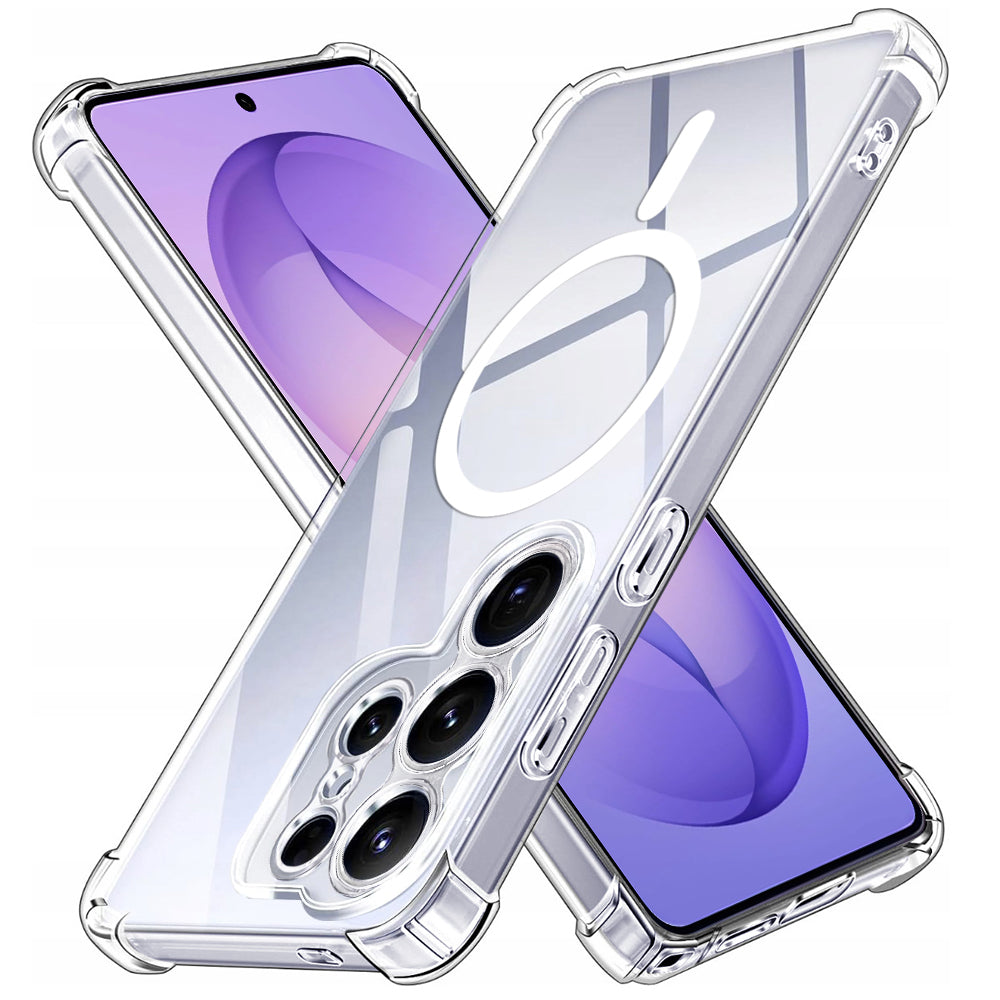 Θήκη MagSafe για Samsung Galaxy S26 Ultra S948, Techsuit, Ανθεκτική στα Κραδασμούς, Διάφανη