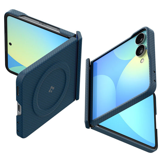 Θήκη MagSafe για Samsung Galaxy Z Flip8 F776, Spigen, Air Skin, Μπλε ACS11514