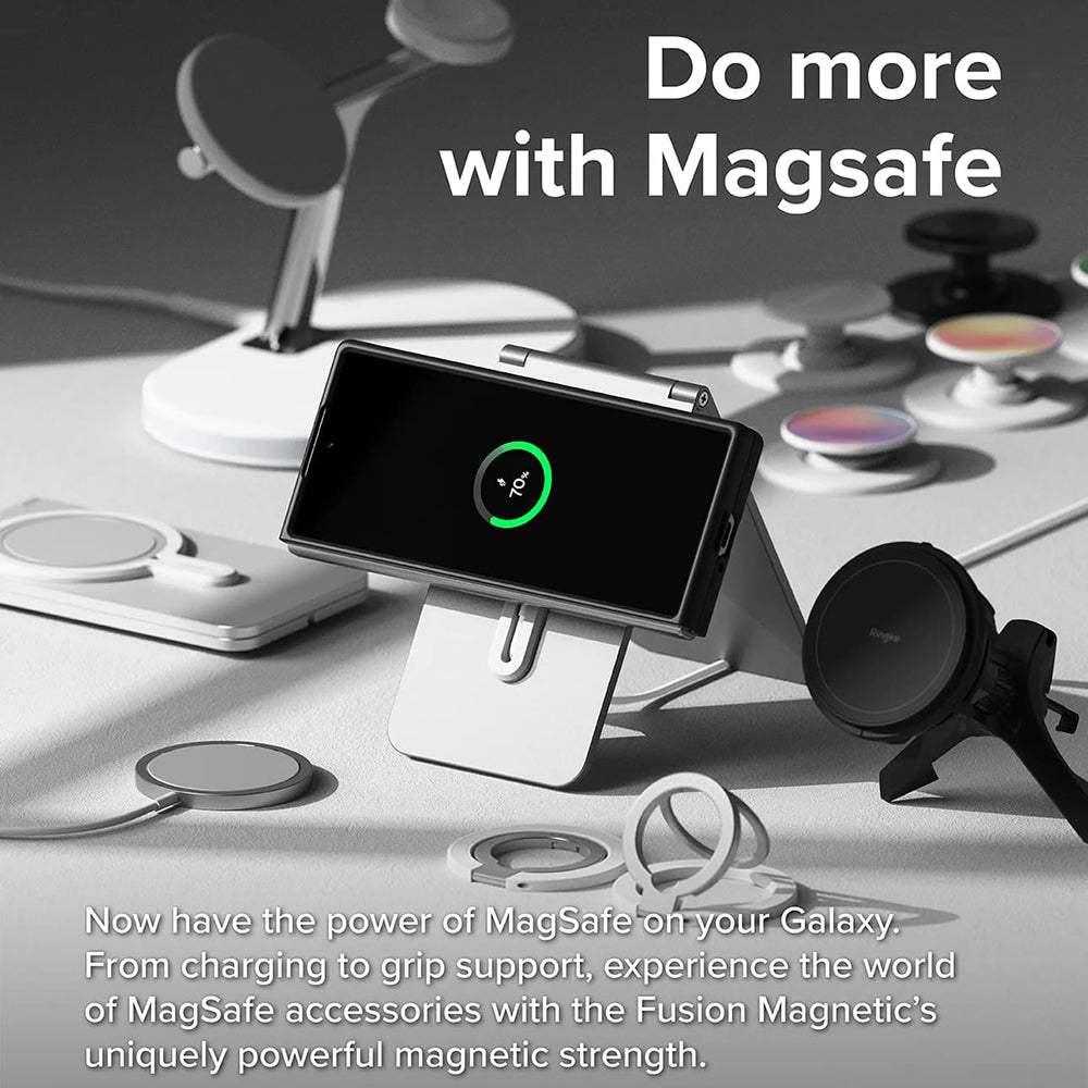 Θήκη MagSafe για Samsung Galaxy Z Fold6 F956, Ringke, Slim, Μαύρη