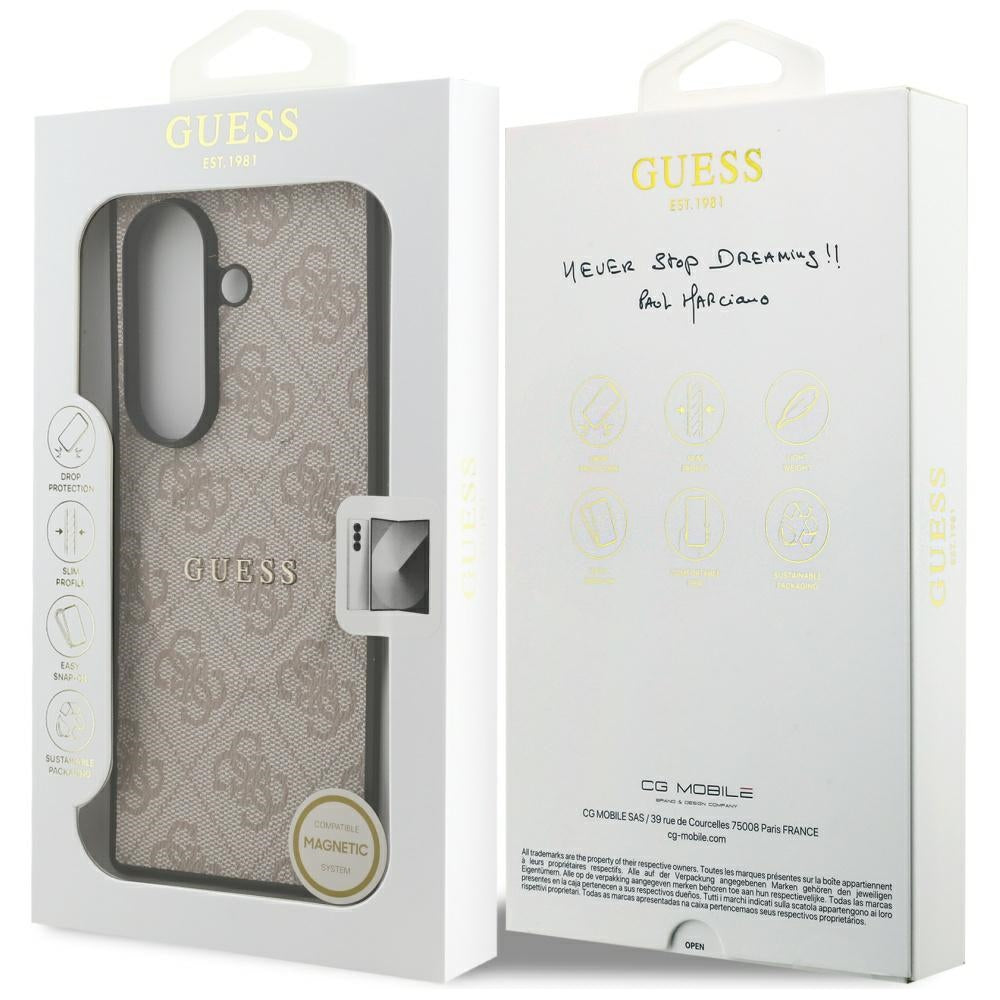 Θήκη MagSafe για Samsung Galaxy Z Fold7 F966, Guess, 4G Classic, Ροζ