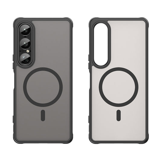 Θήκη MagSafe για Sony Xperia 1 VII, Techsuit, HaloFrost II, Μαύρο