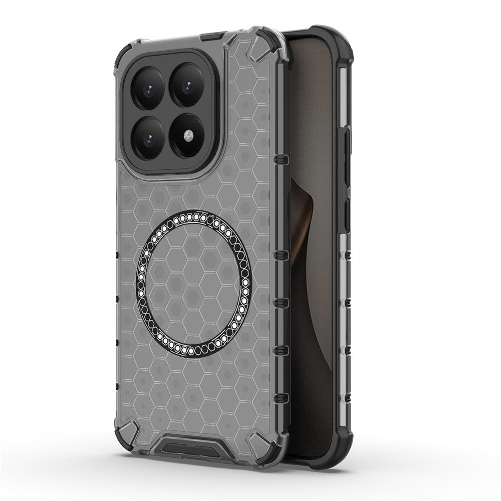 Θήκη MagSafe για Xiaomi 15T, Techsuit, HoneyComb Shield, Μαύρη