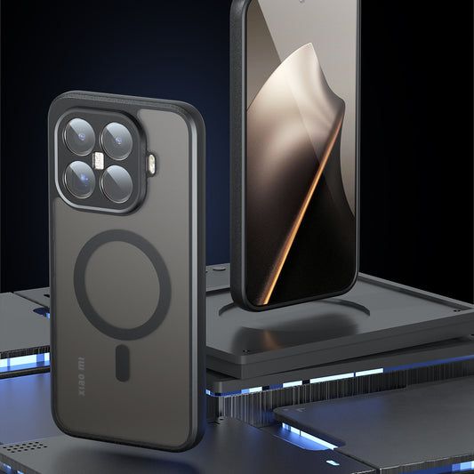 Θήκη MagSafe για Xiaomi 15T, Techsuit, PureFrost, Ματ Μαύρη